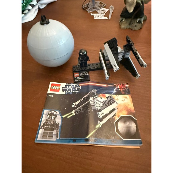 Lego Other - Lego Star Wars 9676 TIE Interceptor & Death Star Planet Series 1 Minifigure 2012